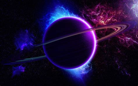 Purple Planet Wallpapers - Top Free Purple Planet Backgrounds - WallpaperAccess