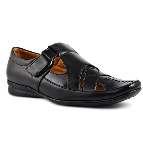 Action Casual Wear 1009 Mens Black Velcro Sandal, Size: 6, Rs 325 /pair | ID: 23503471812