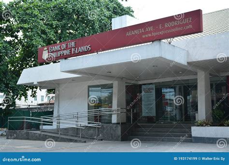 BPI Bank of the Philippine Islands Facade in Philippines Editorial ...