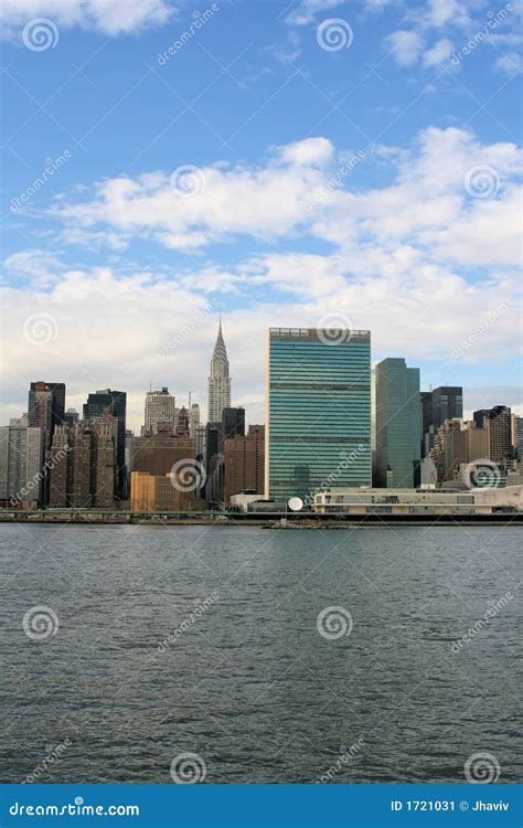 Manhattan Skyline, New York City Stock Image - Image of architecture, evening: 1721031