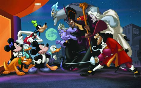 heroes vs. Villains - Childhood Animated Movie Villains wallpaper (37238871) - fanpop