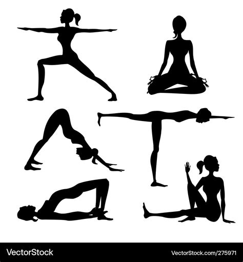 Yoga Royalty Free Vector Image - VectorStock