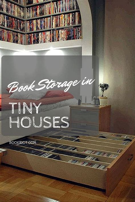 How do people who live in tiny houses store their books? Check out ...