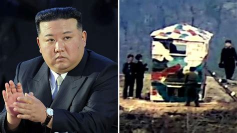 Pictures show: North Korean weapons moving towards South Korea the world