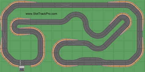 Oval Slot Car Track Scott'S Aurora Raceway - dogearstudios