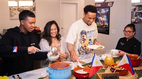 Table Talk: Cam Bynum & Family Showcase Their Filipino Culture