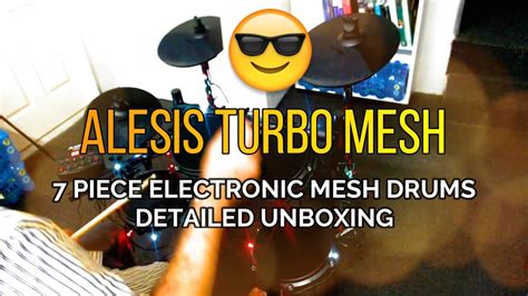 ALESIS TURBO MESH KIT - UNBOXING - YouTube