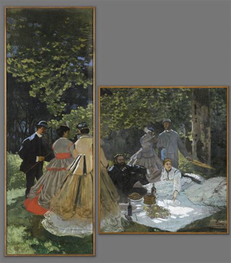 Claude Monet | Le déjeuner sur l'herbe, fragment | Images d’Art