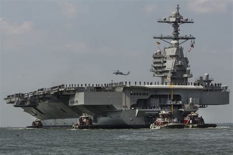 US Navy’s newest aircraft carrier Gerald R. Ford set to deploy, train with Nato nations | South ...