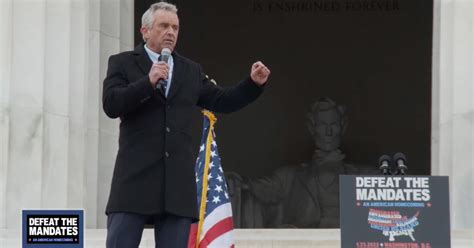 Robert F. Kennedy, Jr. Speech at Defeat the Mandates Rally in ...