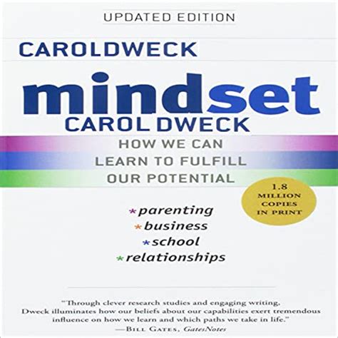 Mindset: The New Psychology of Success (Audible Audio Edition): Carol S. Dweck PhD, Bernadette ...