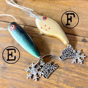 Fishing Ornament Vintage Fishing Lure Ornament Gift for - Etsy