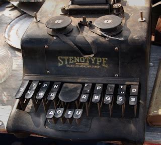 Court Reporting at Home: A Brief History of the Stenograph Machine