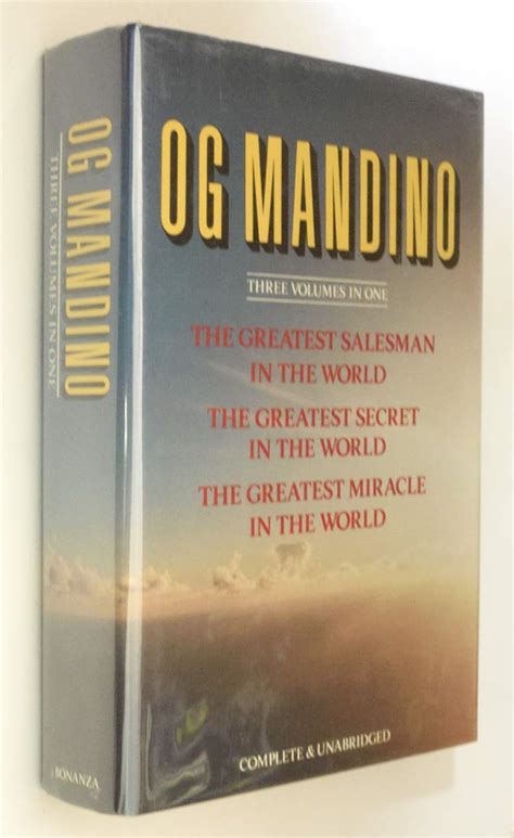 Og Mandino (The Greatest Salesman in the World / The Greatest Secret in the World / The Greatest ...