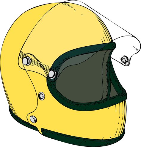 Clipart - crash helmet