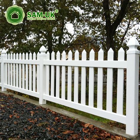 Assembled Decorative White Plastic Picket Pvc Vinyl Privacy Fence Panels