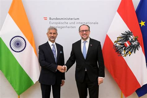 India's Foreign Minister Subrahmanyam Jaishankar Visits Vienna ...