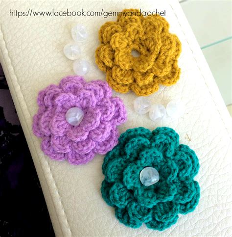 ALL ABOUT CROCHET: Free Pattern: Lovely Flower Crochet