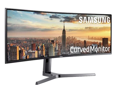 43" CJ890 Super Ultra-Wide Curved Monitor Monitors - LC43J890DKNXZA | Samsung US