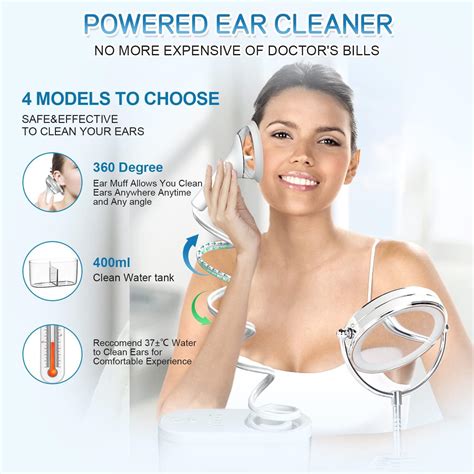 Temodu Ear Wax Removal Tool Kit - Water-Powered Ear Cleaner with 3 ...