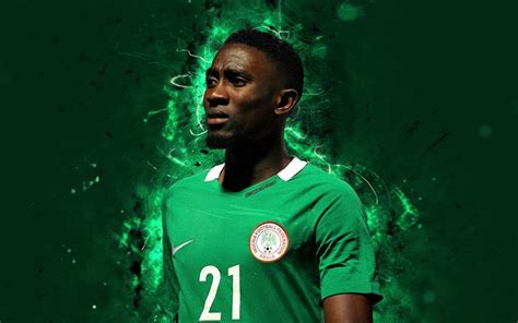 Download wallpapers 4k, Wilfred Ndidi, abstract art, Nigeria National ...