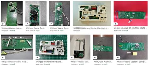 Whirlpool Washer Control Board Part List – Boarddy