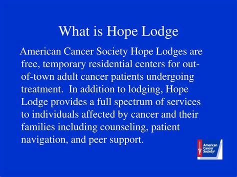 PPT - Hope Lodge New York City PowerPoint Presentation, free download - ID:68401