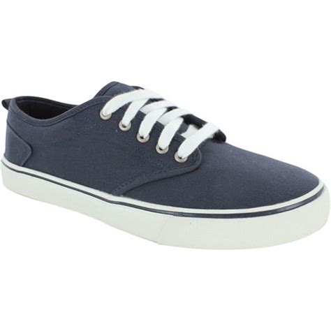 Faded Glory Men's Canvas Lace-up Lightweight Sneaker - Walmart.com