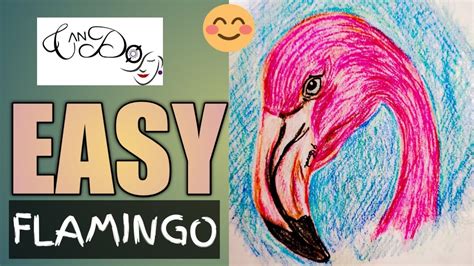 Flamingo Head Drawing