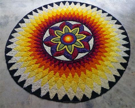 70 Beautiful Award winning Onam Pookalam Designs - Athapookalam