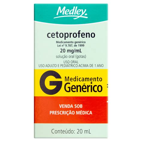 CETOPROFENO GTS 20ML -MED (G)