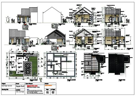 15+ Gambar Kerja Rumah 2 Lantai