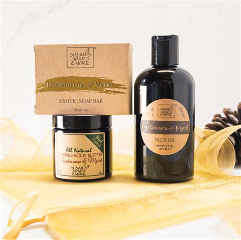 Frankincense and Myrrh Skin Care Bundle