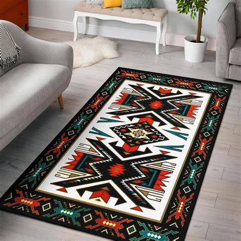 Tribe Coloful Design Native American Area Rug