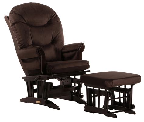 Glider & Ottoman Sets Dutailier SLEIGH 0367 Glider Multiposition-lock Recline with Ottoman ...