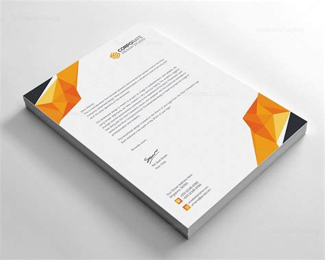 Elegant Letterhead Template - Graphic Prime | Graphic Design Templates