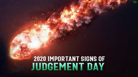 2020 IMPORTANT SIGNS OF JUDGEMENT DAY - YouTube