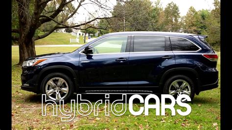 Toyota Highlander Hybrid Review – HybridCars.com Review - YouTube