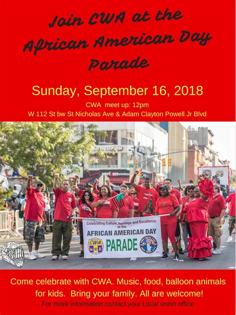 African American Day Parade | CWA 1109