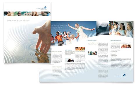 Christian Ministry Brochure Template Design