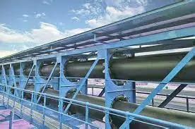 Pipe Conveyor Belt Heat Abrasion Resistance Long Project - Excellent Flexibility St Pipe Belt ...