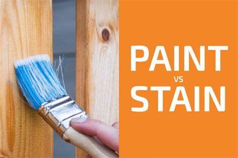 Paint vs. Stain: Which to Use for Deck, Cabinets, Furniture & So On? - Handyman's World