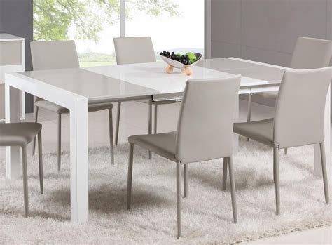 Top 20 Small White Extending Dining Tables | Dining Room Ideas