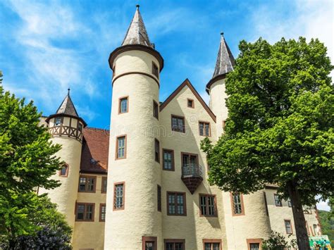 Snow White Castle In Lohr Am Main In The Spessart Mountains, Germany Stock Photo - Image: 40751210