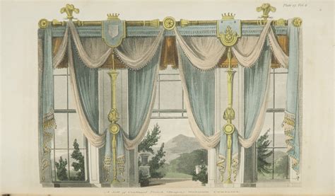 EKDuncan - My Fanciful Muse: Regency Era Curtains - Ackermann's Repository