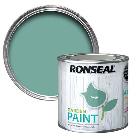 Ronseal Garden Sage Matt Garden Paint 0.25L | Departments | DIY at B&Q