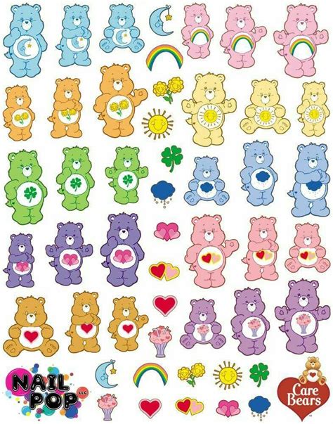 Pin by Erin Jones Anderson on Care Bears | Sticker art, Print stickers, Cute stickers