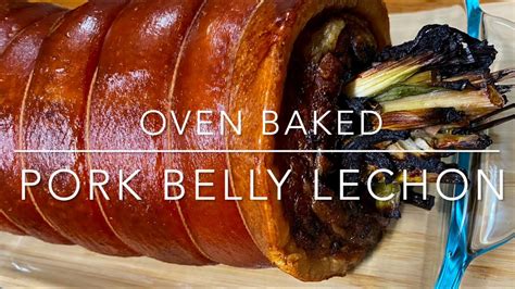 Oven Baked PORK BELLY LECHON | CEBUCHON | Josie’s Pinoy Kitchen - YouTube