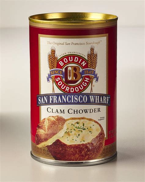 San Francisco Boudin Clam Chowder Soup -3 pack