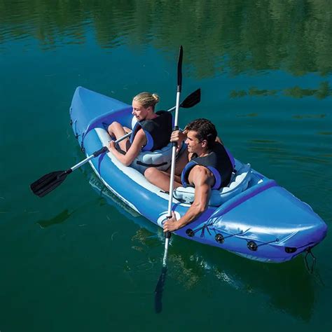 Bestway Hydro Force Two Person Fishing Kayak Boat Inflatable Adult Kayak Sea River Lake Paddle ...